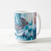 Teal Magic Koffiemok (Voorkant rechts)