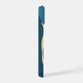 Teal & Mustard Abstract Cover — Modern Minimalist  (Côté droit)