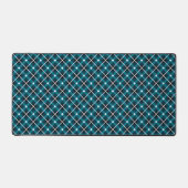 Teal & Navy Geometric Grid Pattern (Recto)