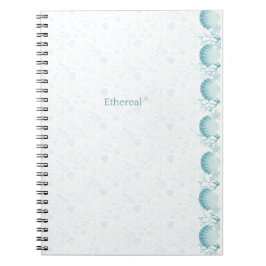 Teal Oceanic Pearls Personalised Beach Towel Notitieboek