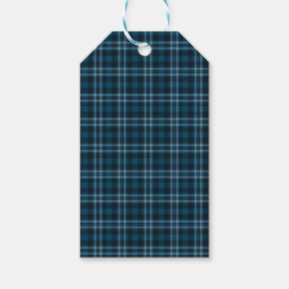 Teal Tartan | Geschenkzak Cadeaulabel