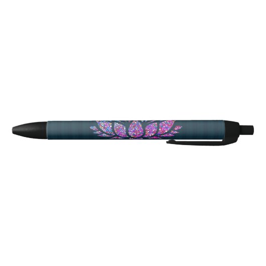Teal tranquille et stylo de fleur de Lotus (Bas)