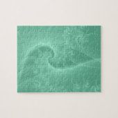 Teal Twist Puzzle (Horizontal)