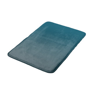 Teal verloop Kleur Badmat