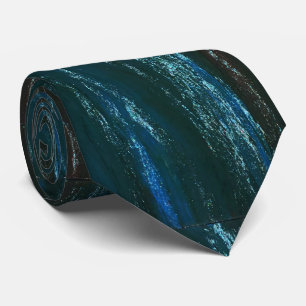 Teals and Blues Mannen Necktie Stropdas
