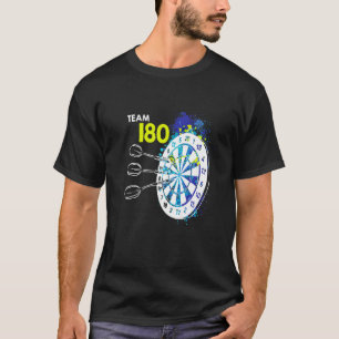 Team 180 Darts 180 dartbord 180 in darts Premium T-shirt