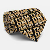 Team 1 procent, rijk stropdas (Opgerold)