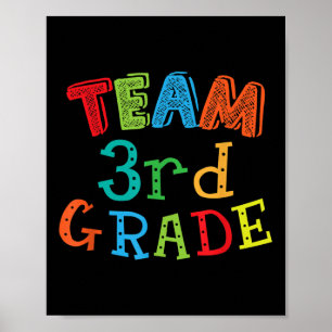 Team 3e klas - derde klas Kinder & Docent BA Poster