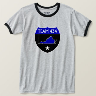 TEAM 434 - CTOP - Blauwe T-shirt