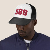 Team 666 trucker pet (In situ)