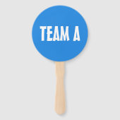 Team A Team B Competitie Paddle Bord Handwaaier (Voorkant)