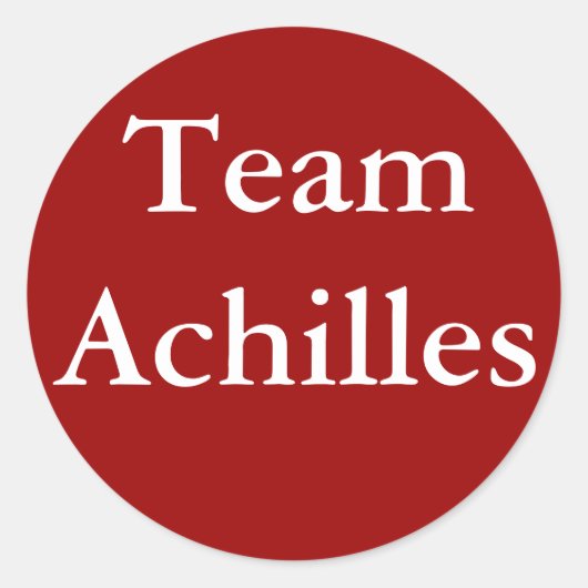 Team Achilles sticker (Voorkant)
