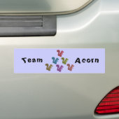 Team Acorn Bumpersticker (Op auto)