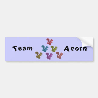 Team Acorn Bumpersticker
