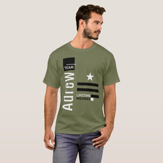 Team Adrew T-shirt (Voorkant volledig)