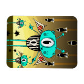 Team alien 2012 magneet (Horizontaal)