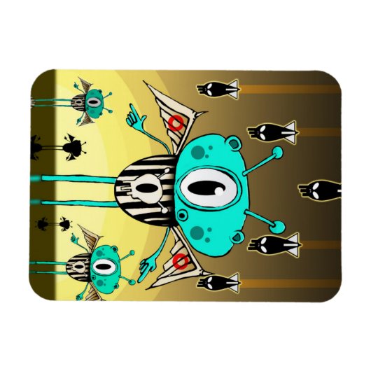 Team alien 2012 magneet (Horizontaal)