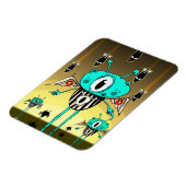 Team alien 2012 magneet (Linkerzijde)