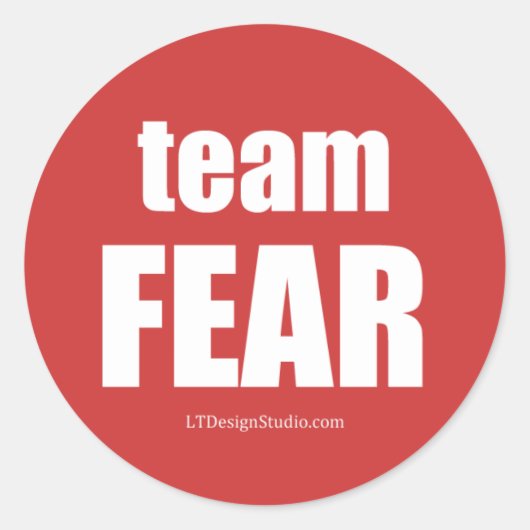 Team Angst - Stickers (Voorkant)