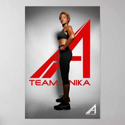 Team Anika Poster (Voorkant)