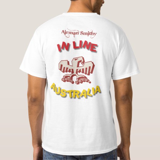 Team Apache Airman Smithy T-shirt (Achterkant)