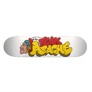 Team Apache introduceert nieuw logo Skateboard