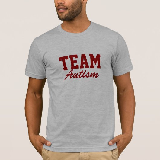 Team Autisme T-shirt (Voorkant)