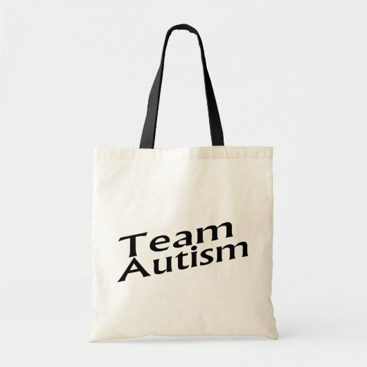 Team Autisme Tote Bag (Voorkant)