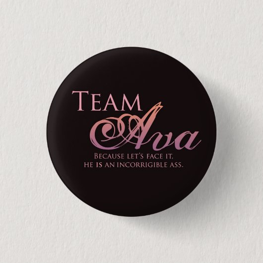 Team Ava Button (Voorkant)