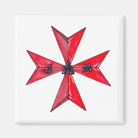 Team Aversa 2021 - 2 x 2 inch Magnet Magneet (Voorkant)