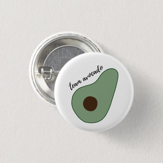 Team Avocado - Pin-up Round Badge Ronde Button 3,2 Cm (Voorkant /achterkant)