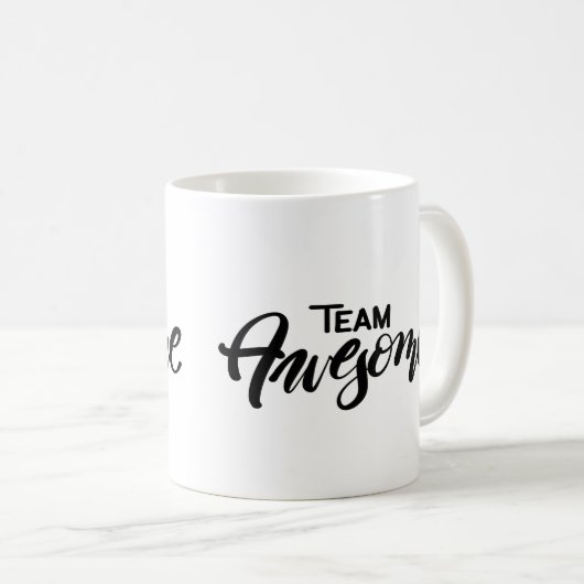 Team Awesome Mug (Devant droit)