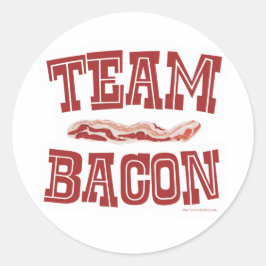 Team Bacon Ronde Sticker