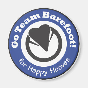 Team Barefoot! Magneet