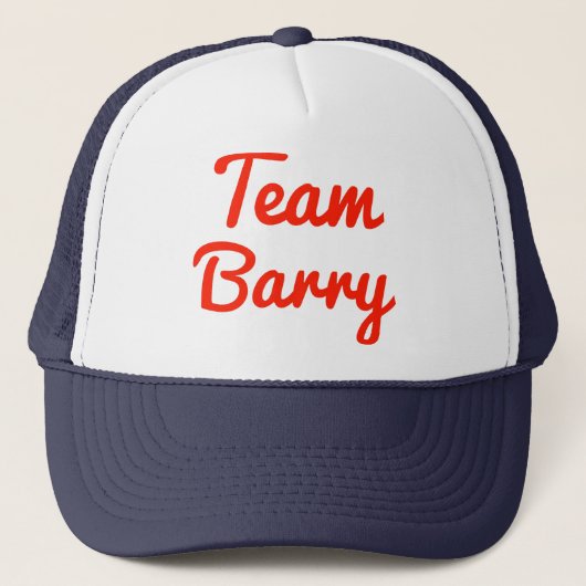Team Barry Trucker Pet (Voorkant)
