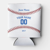 Team Baseball Sport Blikjeskoeler (Voorkant)