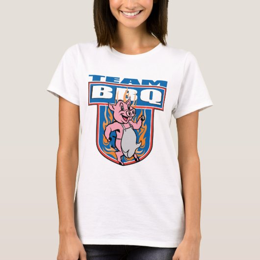 Team BBQ Pork T-shirt (Voorkant)