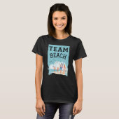Team Beach Family T-shirt (Voorkant volledig)