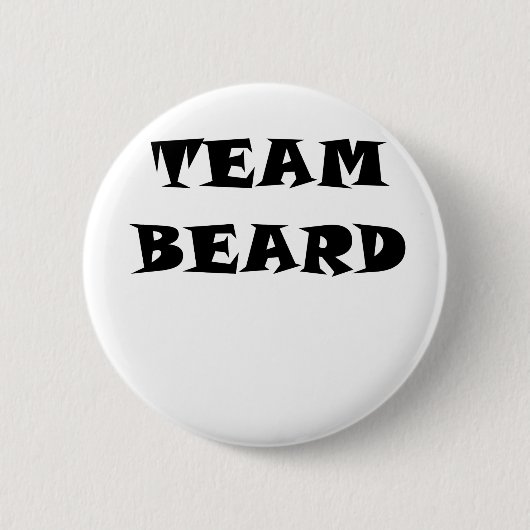 Team Beard Ronde Button 5,7 Cm (Voorkant)