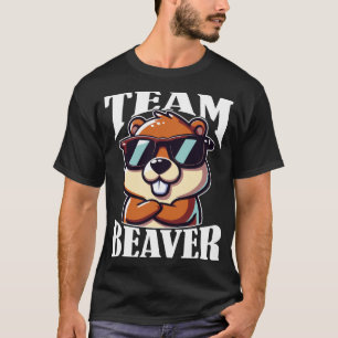 Team Beaver Grappig T-shirt