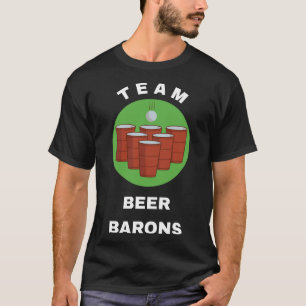 Team Beer Barons - het Team van de V.S. Beer Pong T-shirt