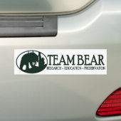 Team Beer Bumpersticker Green (Op auto)