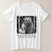 Team Beer Grote Maat T-shirt (Design voorkant)