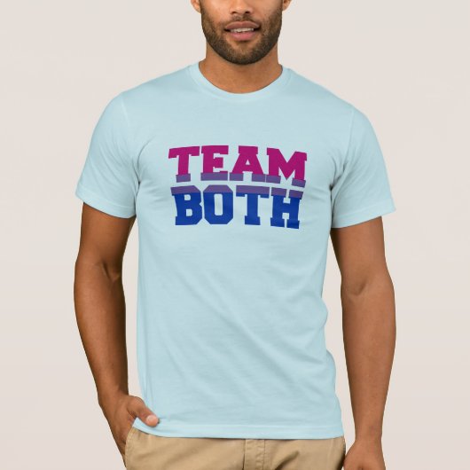 Team beide t-shirt (Voorkant)