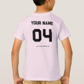 Team Bella Kinder T-Shirt (Achterkant)