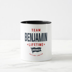 Team Benjamin Lifetime Member Funny Name Benjamin Mok