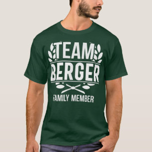 Team Berger Proud lid Berger Family T-shirt
