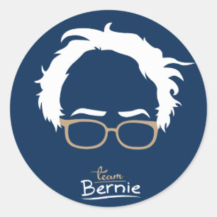 Team Bernie - Bernie Sanders voor President 2016 Ronde Sticker
