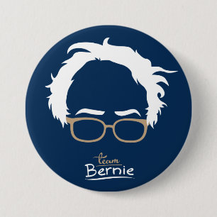 Team Bernie - Bernie Sanders voor President Ronde Button 7,6 Cm