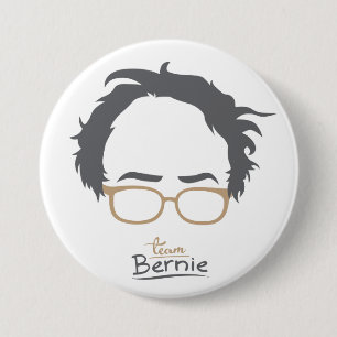 Team Bernie - Bernie Sanders voor President Ronde Button 7,6 Cm